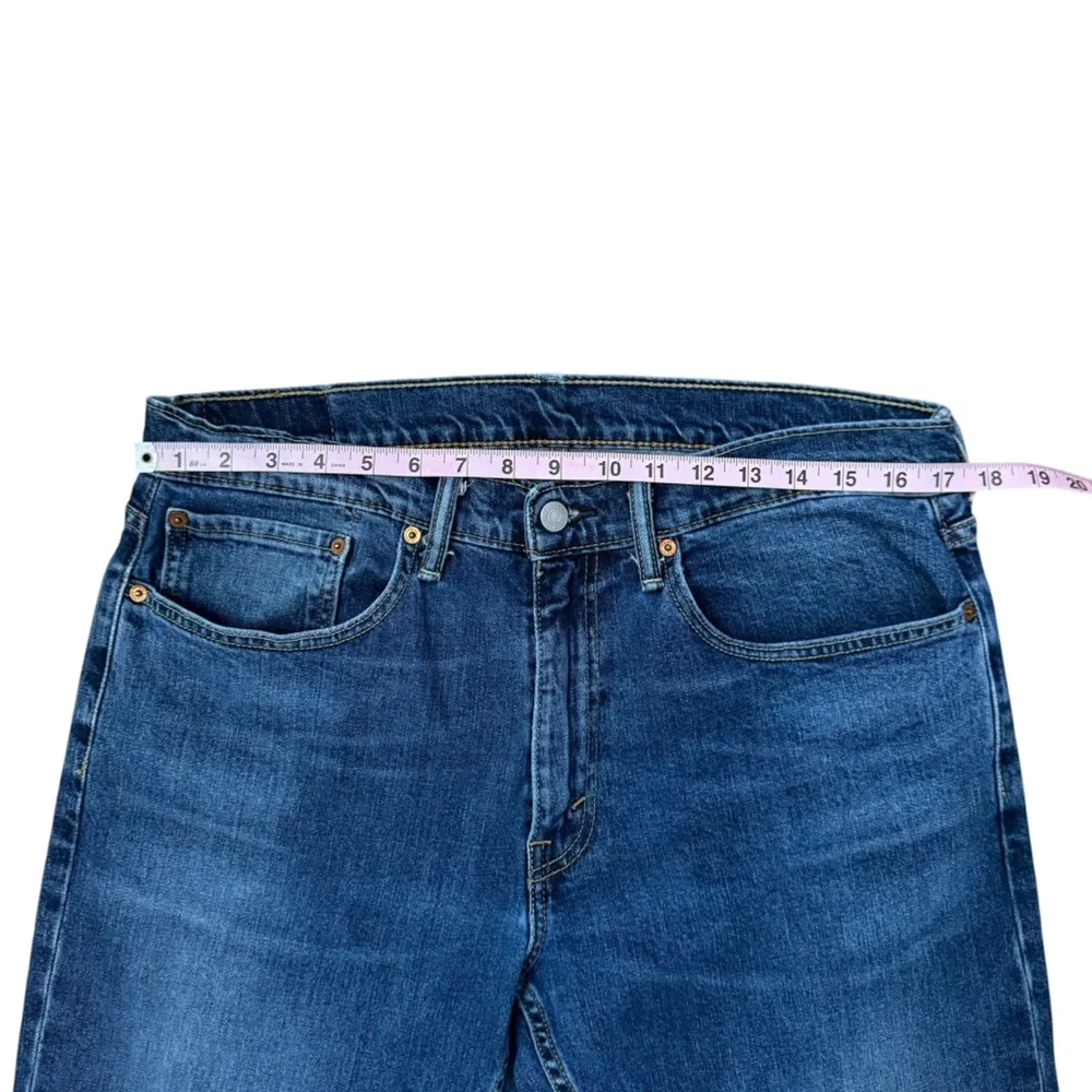 Men's‎ Levis 559 Relaxed Straight Fit Denim Blue Jeans 34 x 34